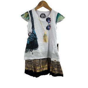 Mini Shatsu Summer Fashionista Dress Size 12 Month‎ New